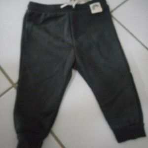 New ZARA Boy 6 9 M Gray Charcoal Black Sweat Pants